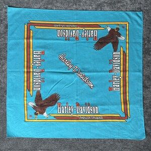 Vintage Harley Davidson Bandana 1988